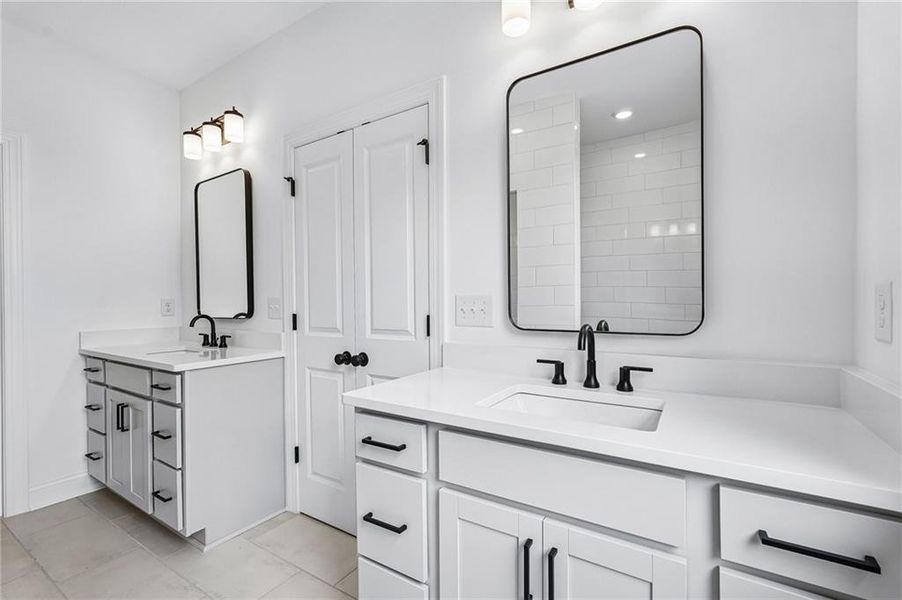 Furnished interior view inside a new home in Millcroft Townhomes, Buford (Image 14).