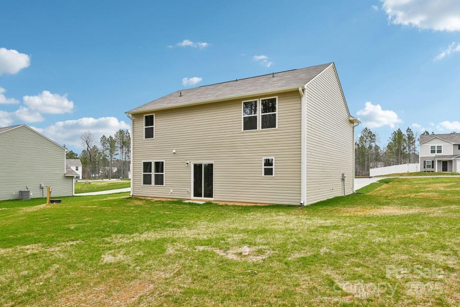 Exterior details and patio area of a home in The Pines at Stoney Point, Lexington (Image 4). Exterior details and patio area of a home in The Pines at Stoney Point, Lexington (Image 4).
