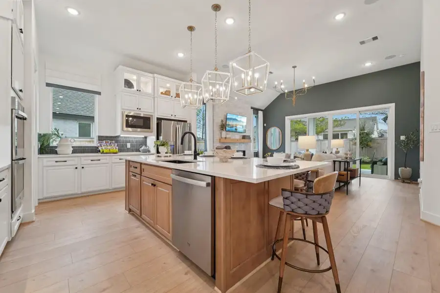 Furnished interior view inside a new home in Grange, Katy (Image 5).