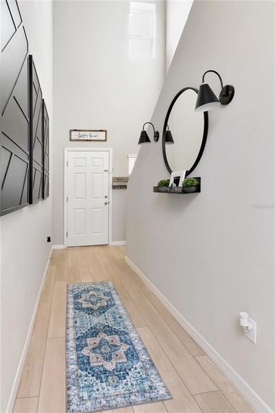 Furnished interior view inside a new home in Bell Creek Landing, Riverview (Image 25). Furnished interior view inside a new home in Bell Creek Landing, Riverview (Image 25).