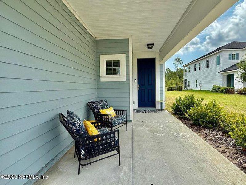 Exterior details and patio area of a home in , St. Augustine (Image 20). Exterior details and patio area of a home in , St. Augustine (Image 20).