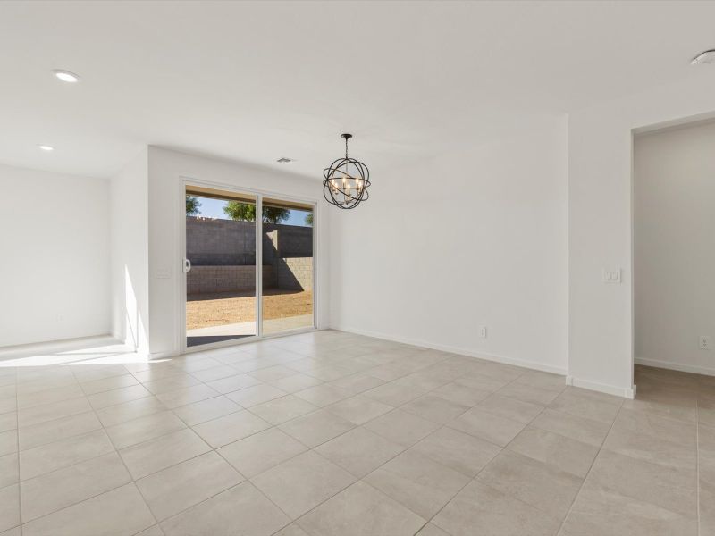 Spacious, unfurnished interior of a new home in Allure Vista Reserve Series, Buckeye (Image 14).