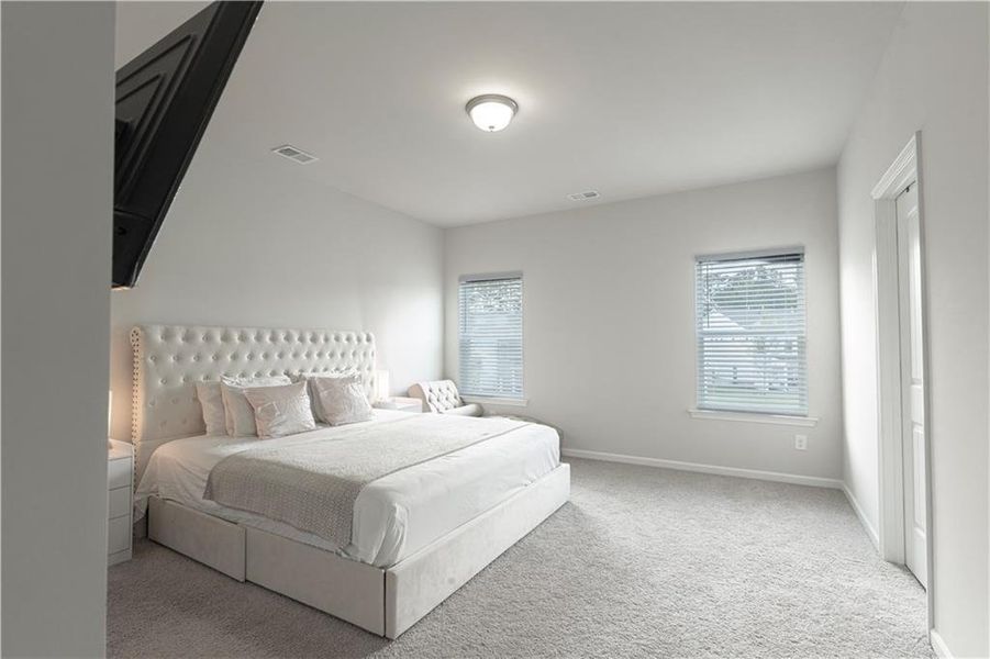 Furnished interior view inside a new home in Ellison Square, Sugar Hill (Image 10).