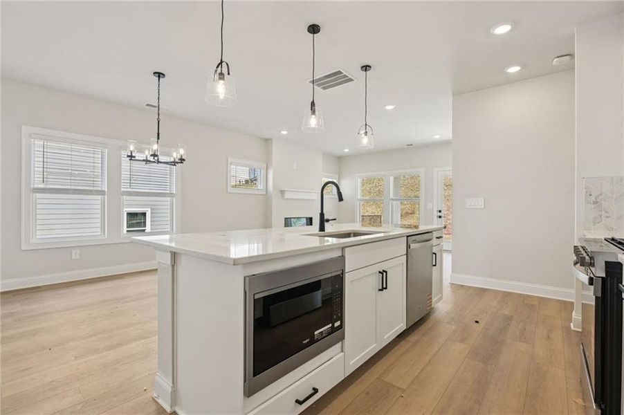 Furnished interior view inside a new home in Hemingway - Reserve Series, Cumming (Image 10).