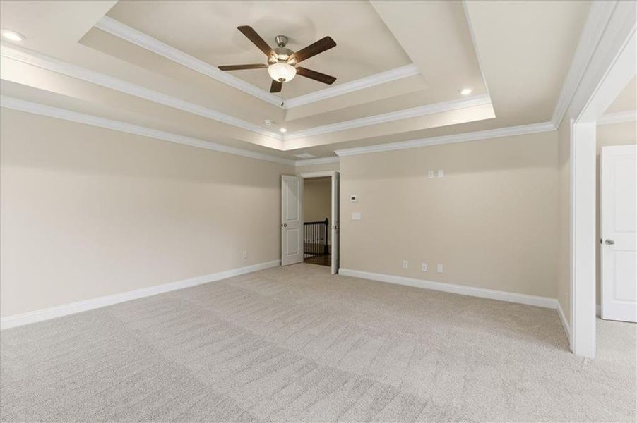 Spacious, unfurnished interior of a new home in Ford Landing, Acworth (Image 22).