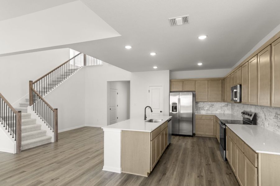 Furnished interior view inside a new home in Grande Estates, Bertram (Image 12).