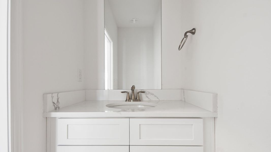 Furnished interior view inside a new home in Sanctuary Beach, Panama City Beach (Image 14).