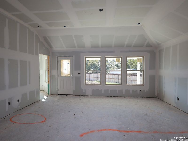 In-progress construction of a new home in Meadows at Clear Springs, New Braunfels, TX (Image 23).
