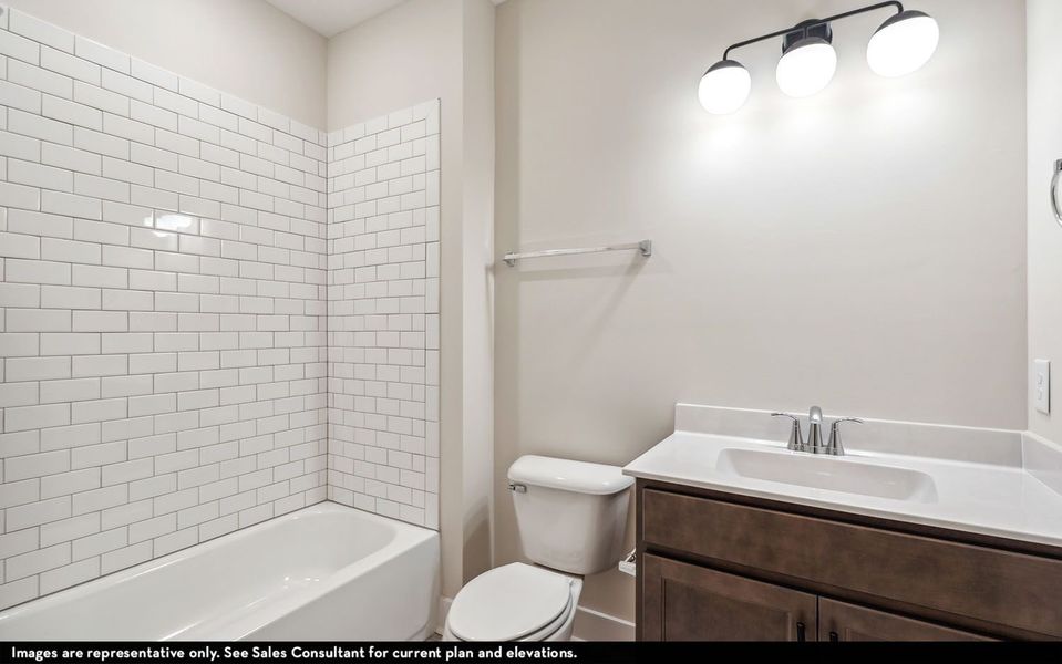 Furnished interior view inside a new home in The Retreat at Norman Farm, Hendersonville (Image 3).