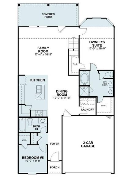 2D floor plan layout of this home in Miller's Pond, Rosenberg, TX (Image 4). 2D floor plan layout of this home in Miller's Pond, Rosenberg, TX (Image 4).