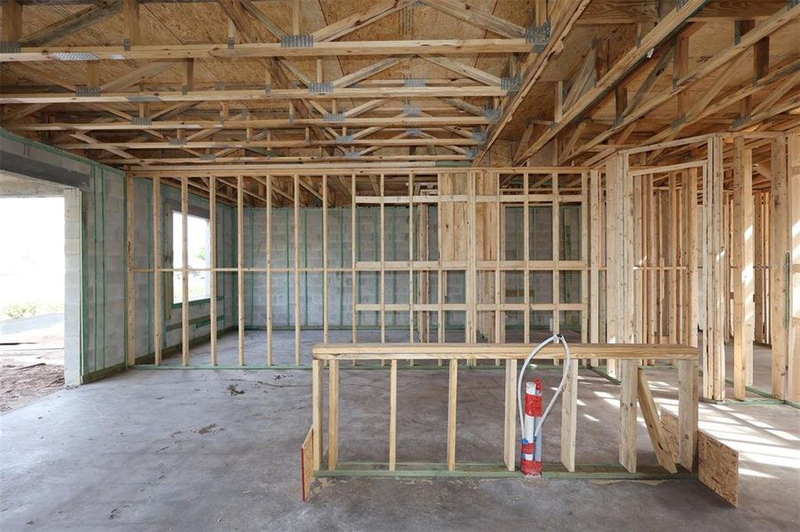 In-progress construction of a new home in Bay Lake Farms, St. Cloud, FL (Image 14).