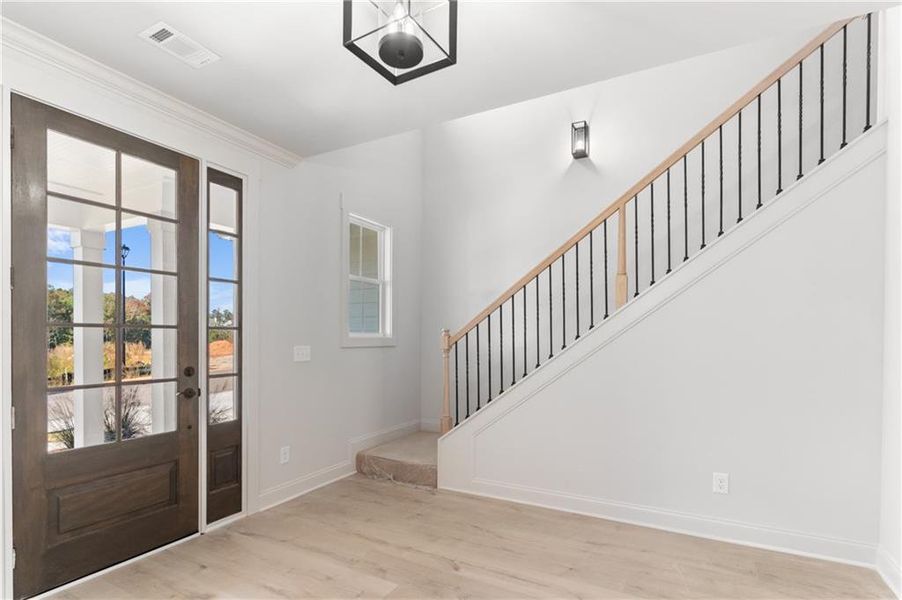 Spacious, unfurnished interior of a new home in , Greensboro (Image 30).