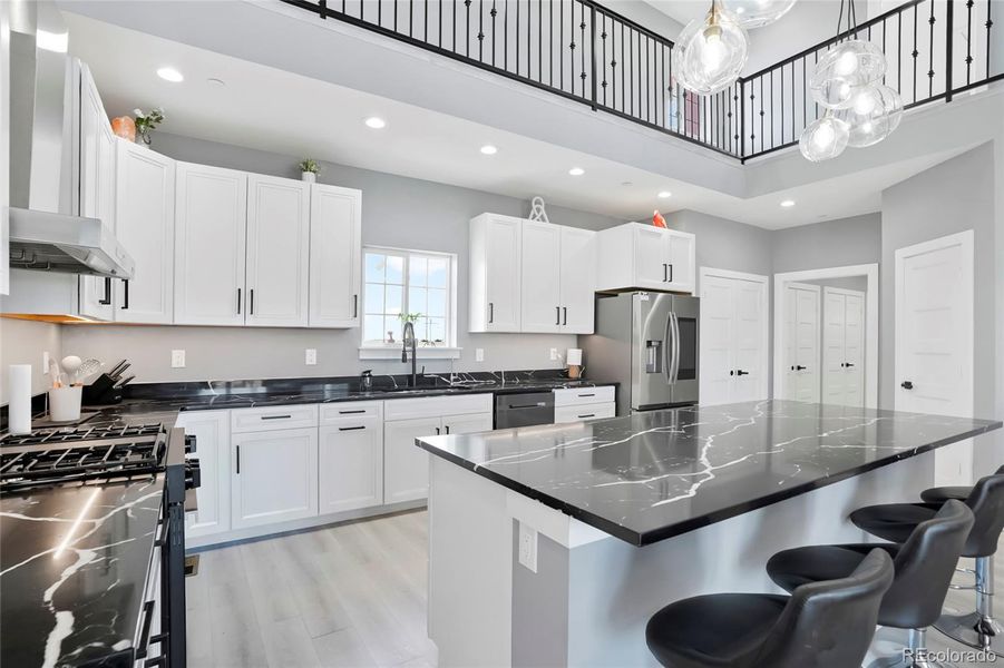 Furnished interior view inside a new home in , Byers (Image 30).
