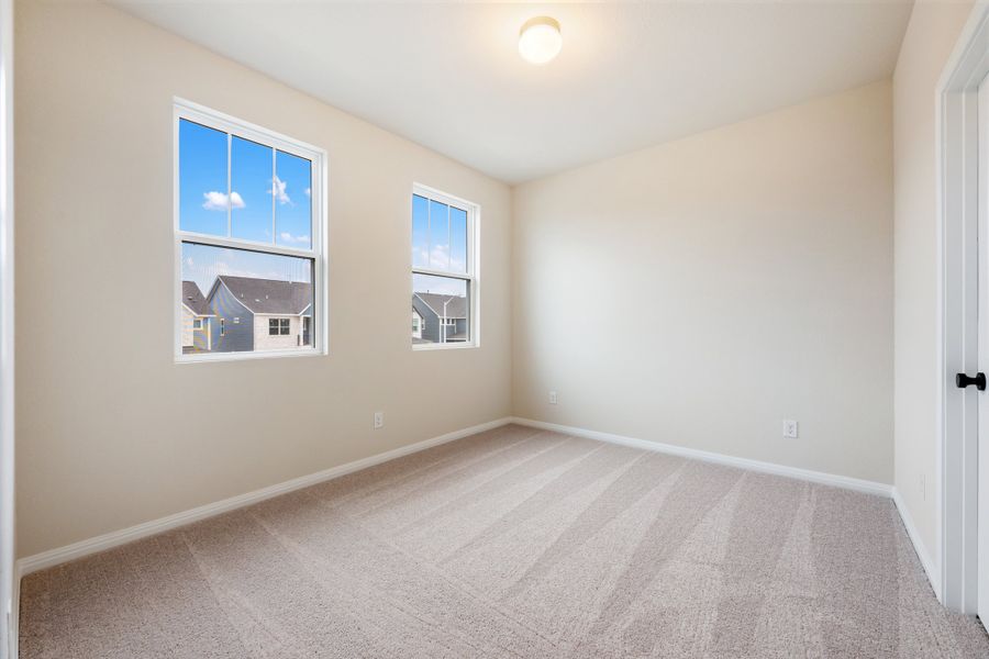 Representative unfurnished interior of a home built from the Robin by Ashton Woods in The Cottages at Lariat, Liberty Hill (Image 47). Representative unfurnished interior of a home built from the Robin by Ashton Woods in The Cottages at Lariat, Liberty Hill (Image 47).