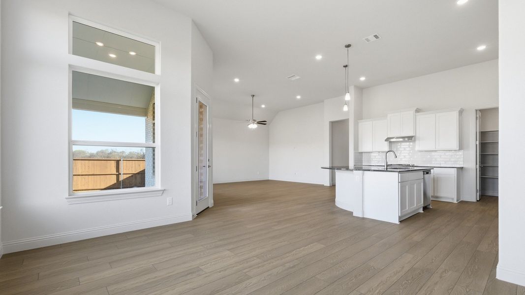 Representative furnished interior of a home built from the Tulane by DRB Homes in Green Meadows Classic, Celina (Image 27).