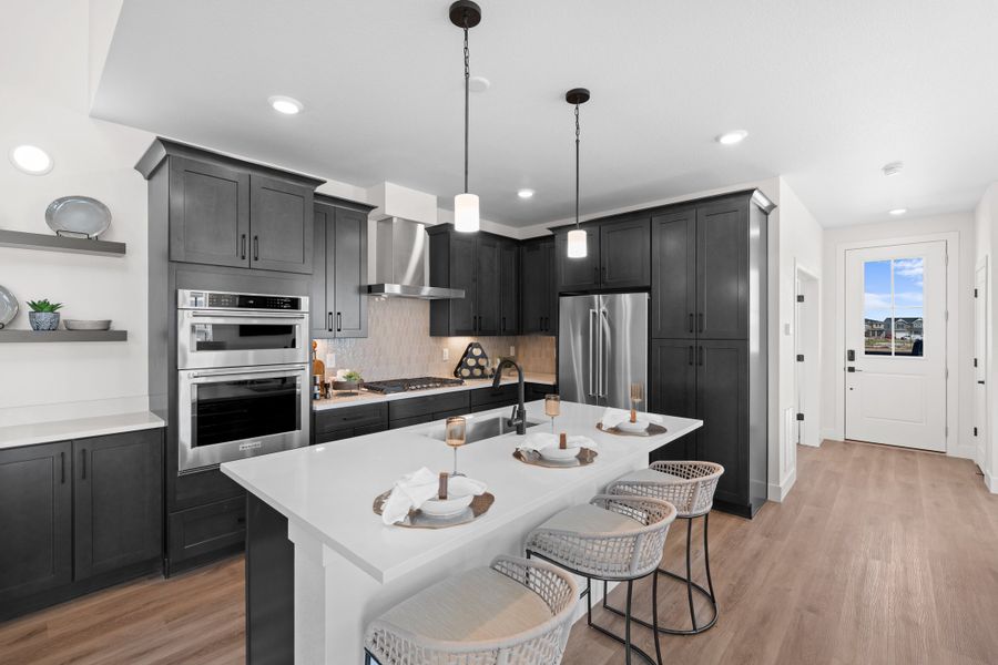 Representative furnished interior of a home built from the 3 by Trumark Homes in Trumark Homes at Sterling Ranch, Littleton (Image 9).