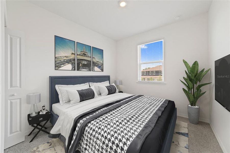 Furnished interior view inside a new home in Towns at Riverwalk: Lake Monroe TH, Sanford (Image 2).