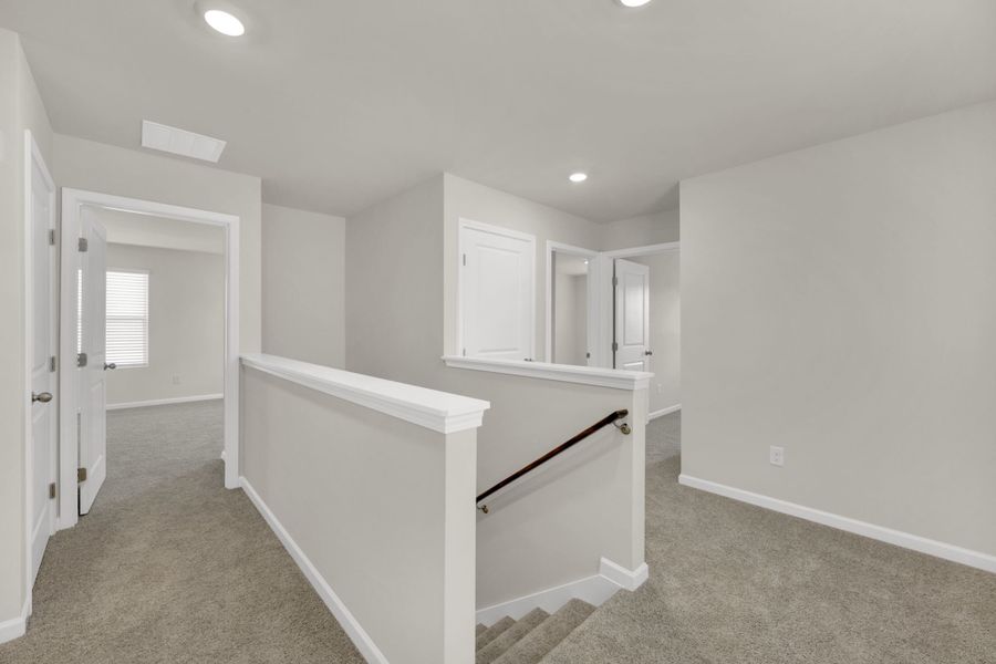 Representative unfurnished interior of a home built from the Aisle by D.R. Horton in Hawk's Ridge, Rossville (Image 16). Representative unfurnished interior of a home built from the Aisle by D.R. Horton in Hawk's Ridge, Rossville (Image 16).