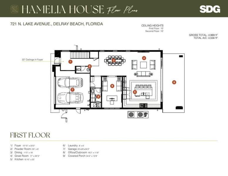 2D floor plan layout of this home in , Delray Beach, FL (Image 5). 2D floor plan layout of this home in , Delray Beach, FL (Image 5).