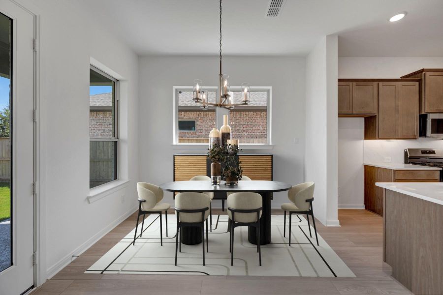 Virtually staged to give you the visual you need to see furniture placement and how the home can live.