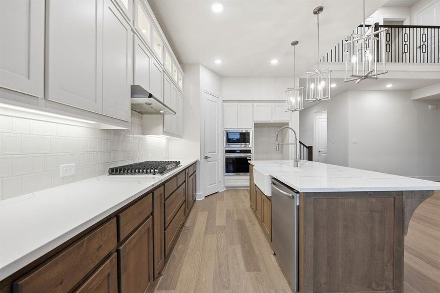 Furnished interior view inside a new home in Wildflower Ranch, Northlake (Image 12).