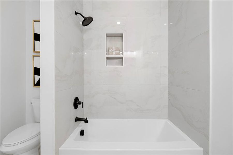 Close-up of interior finishes inside a home in , Atlanta (Image 24).