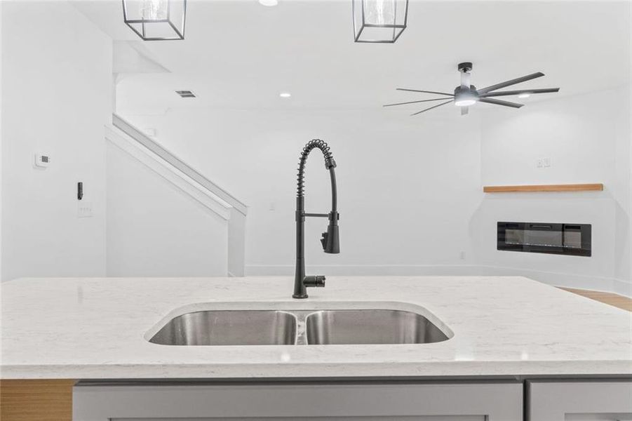 Close-up of interior finishes inside a home in , Braselton (Image 12).