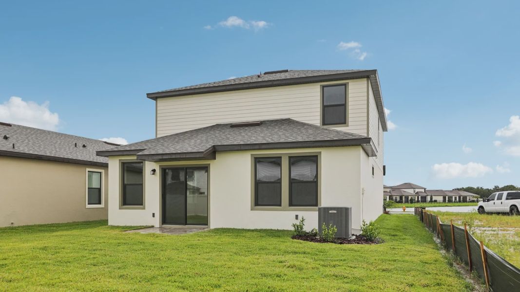 Naples Back Exterior Grasslands West in Lakeland FL