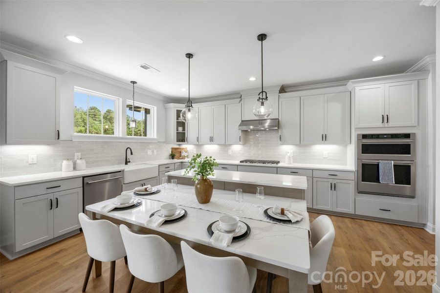 Furnished interior view inside a new home in , Lancaster (Image 38).
