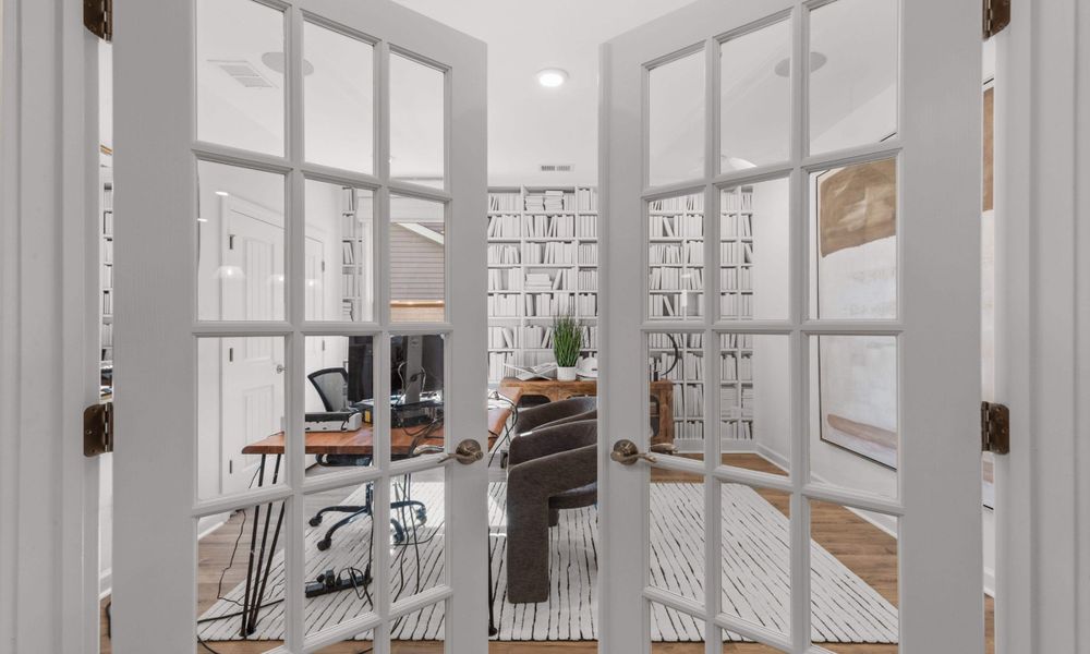 Furnished interior view inside a new home in Bridgewater - Shorehaven Village, Little River (Image 25).