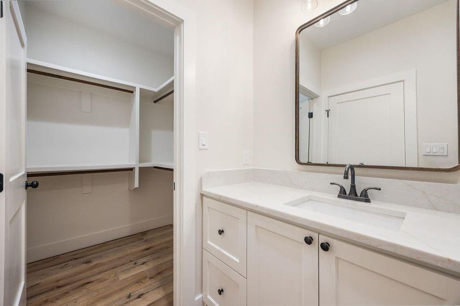Furnished interior view inside a new home in , Decatur (Image 17).