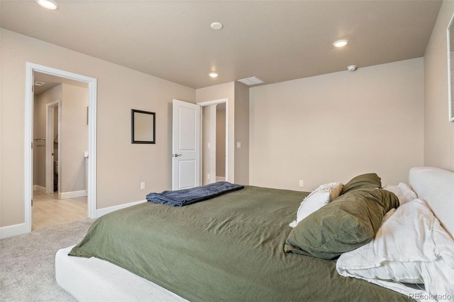 Furnished interior view inside a new home in Sunstone Village at Terrain, Castle Rock (Image 28).