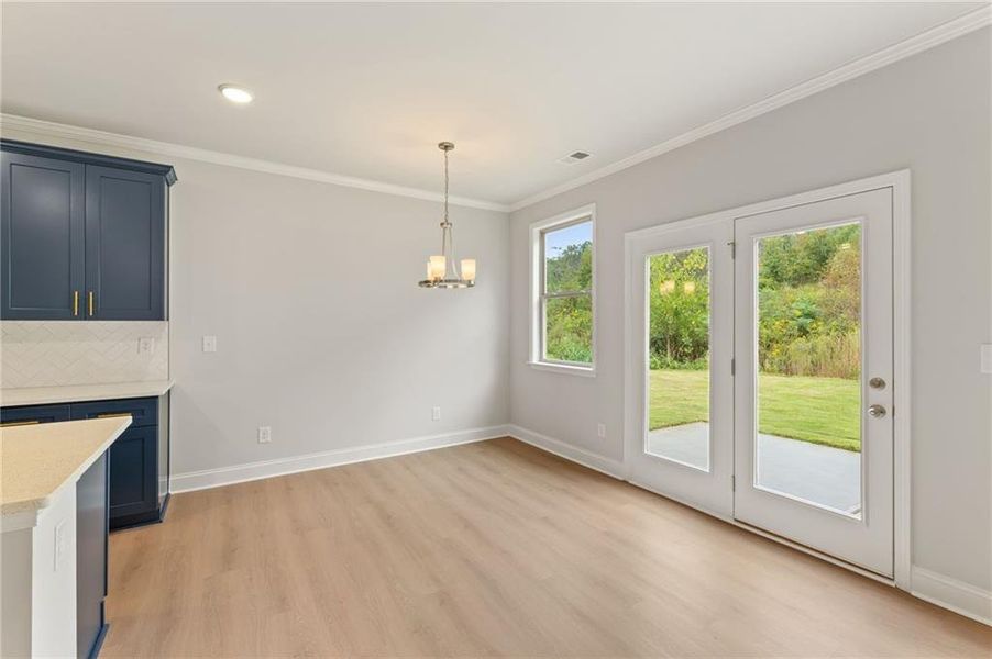 Spacious, unfurnished interior of a new home in Hellen Valley, Braselton (Image 19).