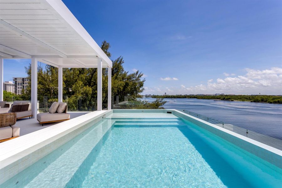 PRIVATE ROOFTOP POOL AND WATERVIEW
