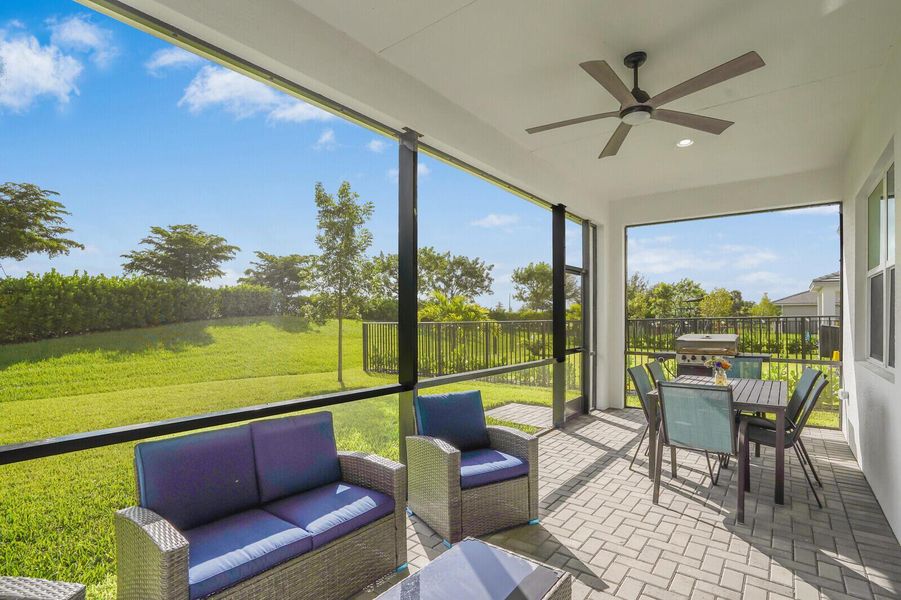 Exterior details and patio area of a home in , Westlake (Image 23).