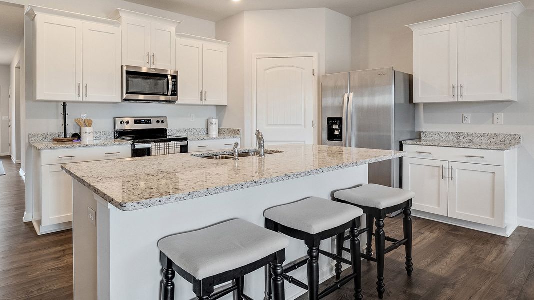 Representative furnished interior of a home built from the Lacombe by D.R. Horton in The Orchard, Millington (Image 5).