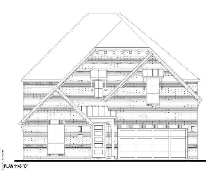 Plan 1146 Elevation D