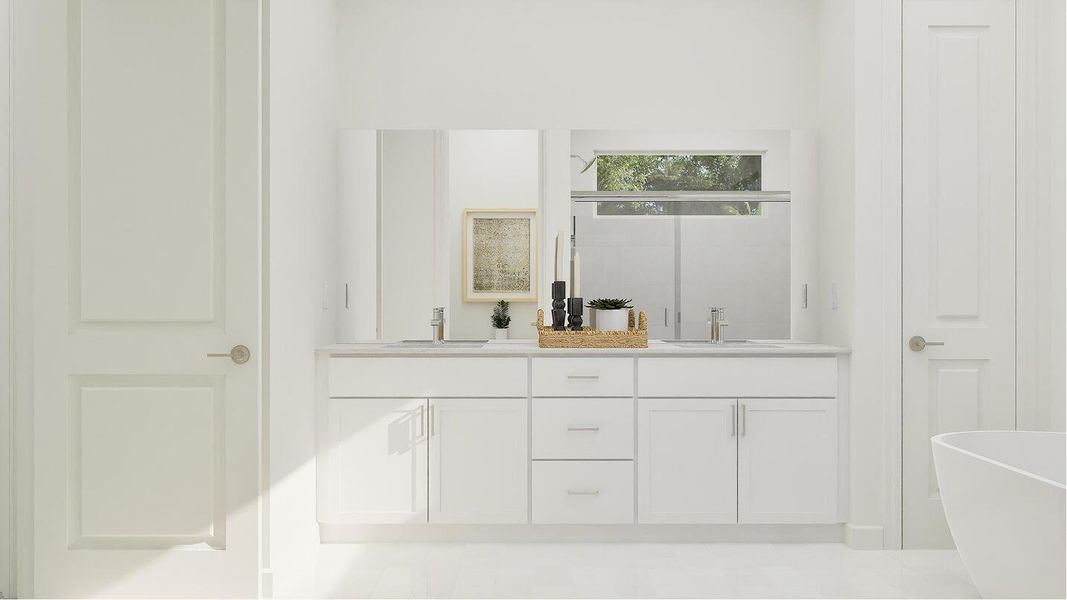 Furnished interior view inside a new home in Lotis Wellington: The Promenade Collection, Wellington (Image 13). Furnished interior view inside a new home in Lotis Wellington: The Promenade Collection, Wellington (Image 13).