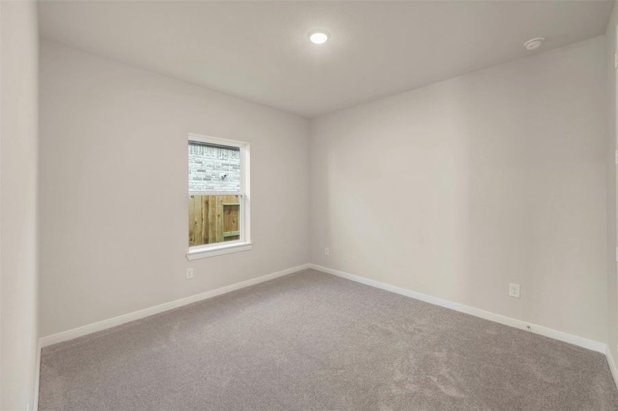Spacious, unfurnished interior of a new home in The Grand Prairie 50’, Hockley (Image 22).