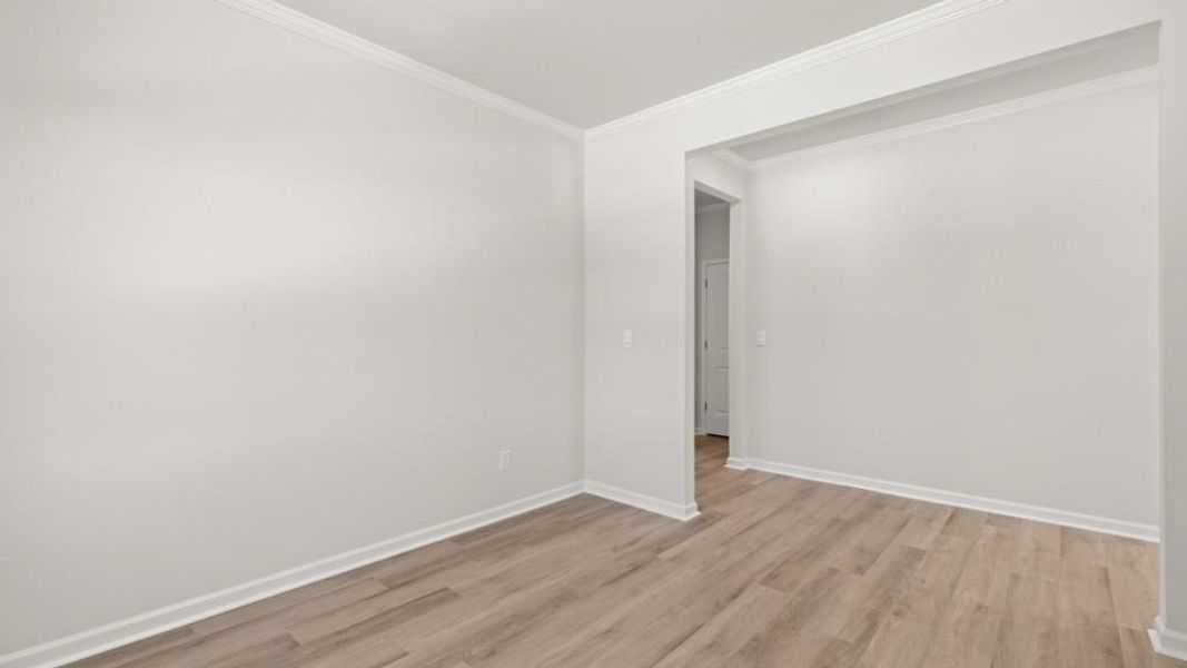 Spacious, unfurnished interior of a new home in Hamptons at Riverwood South, Dallas (Image 14). Spacious, unfurnished interior of a new home in Hamptons at Riverwood South, Dallas (Image 14).