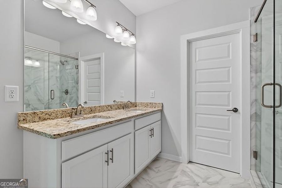 Furnished interior view inside a new home in The Park at Gainesville Township, Gainesville (Image 11).