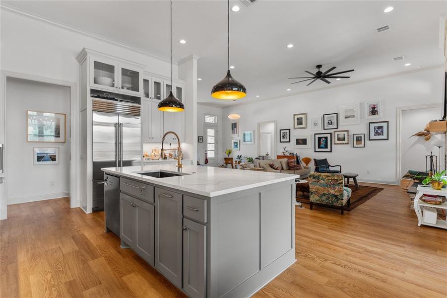 Furnished interior view inside a new home in , Woodway (Image 11).