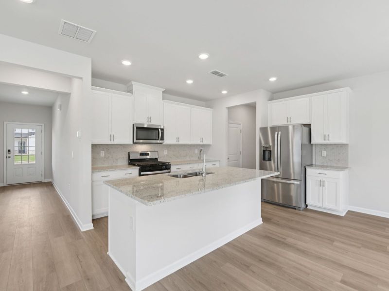 Furnished interior view inside a new home in Preserve at Mountain Creek, Pendergrass (Image 6).