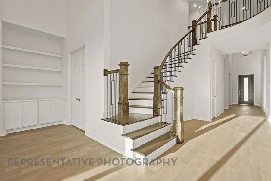 Spacious, unfurnished interior of a new home in Mosaic: 60ft. lots, Celina (Image 19).