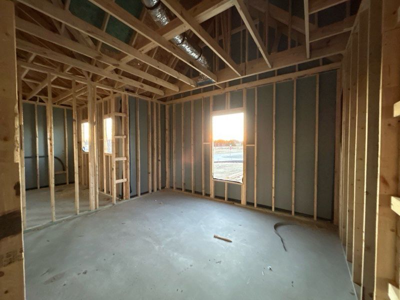 In-progress construction of a new home in Creekview Addition, Van Alstyne, TX (Image 10). In-progress construction of a new home in Creekview Addition, Van Alstyne, TX (Image 10).