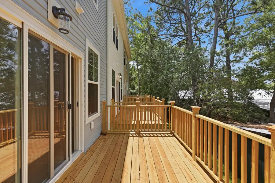 Exterior details and patio area of a home in Rhetts Cove, Johns Island (Image 3).