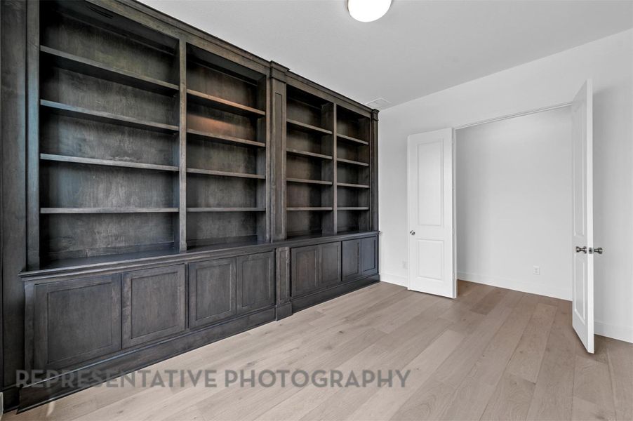 Spacious, unfurnished interior of a new home in Elyson: 80ft. lots, Katy (Image 19).