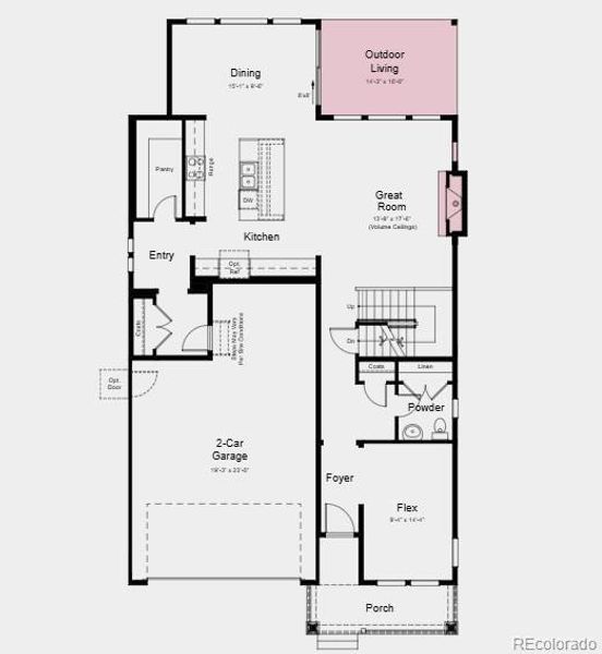 Additional highlights include: a fireplace in the great room, large patio, and gourmet kitchen.