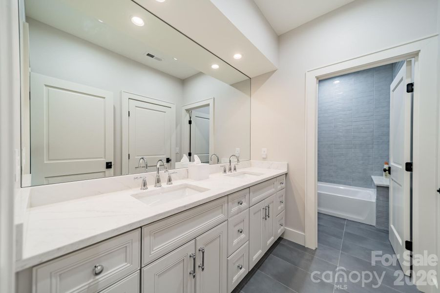 Furnished interior view inside a new home in , Charlotte (Image 17).