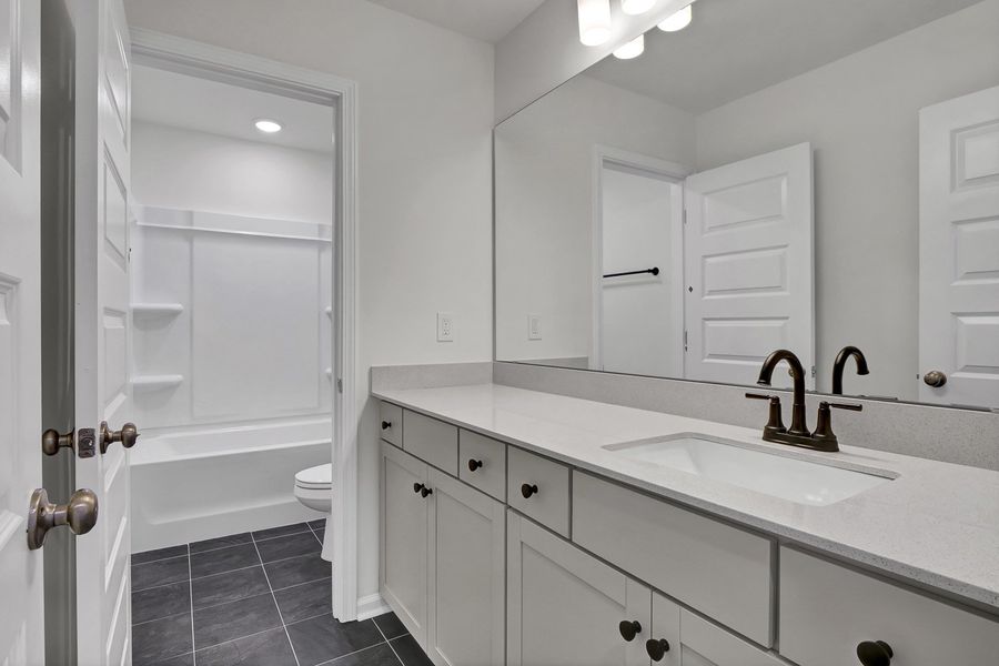 Furnished interior view inside a new home in Grand Park, Leland (Image 12). Furnished interior view inside a new home in Grand Park, Leland (Image 12).